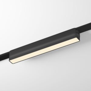 DK5300-BK Светильник для трека Air, серия Linear 3000 со светодиодом, L230*W26*H36мм, 48V DC, 9W, RA?90, 120°, 3000K, IP20, черный, алюминий
