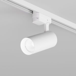 DK6452-WH Трековый светильник SOLID KOPER, 135мм, d60, 220V, LED 4000K, 15W, IP20, белый, алюминий